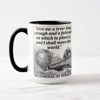 Archimedes Lever Mug