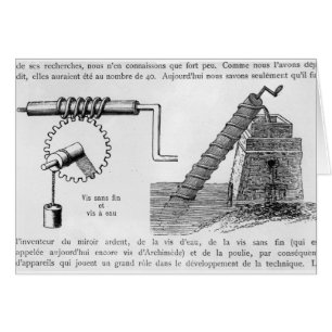 Archimedes screw