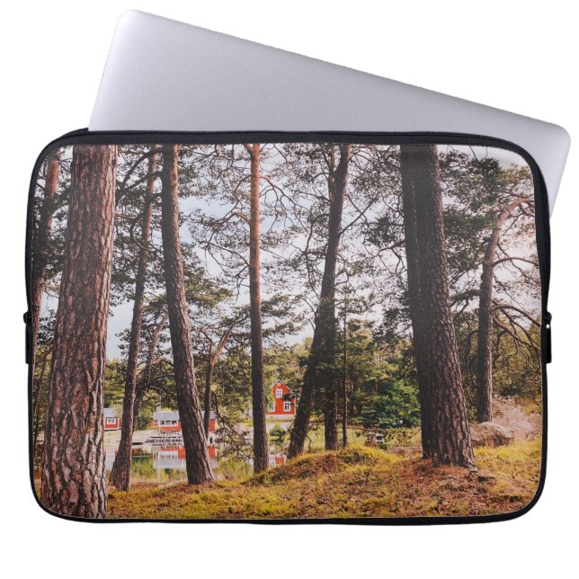 Archipelago summer evening  laptop sleeve (Front)