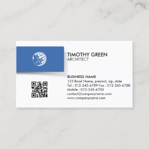 Architect Architecture Contractor Business Card