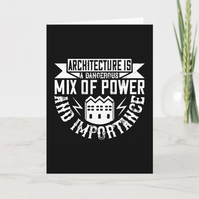 Architect - Architecture Is A Mix Card (Front)