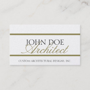 Architect Architecture Script - Avail Letterhead - Business Card