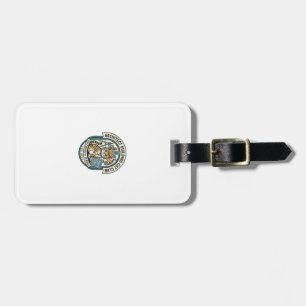 Architect Building Cat Cat Graphic Tee Art - Archi Luggage Tag