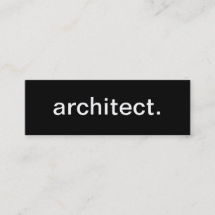Architect Business Card