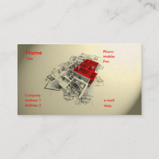 Architect Business Card