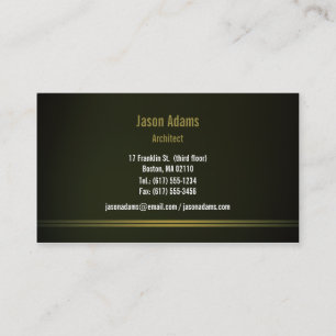 Architect Business Card