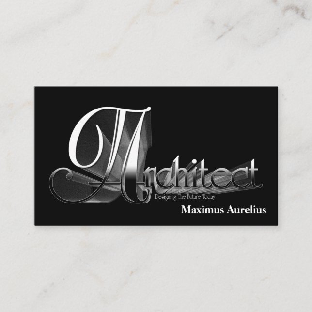 Architect Business Card (Front)