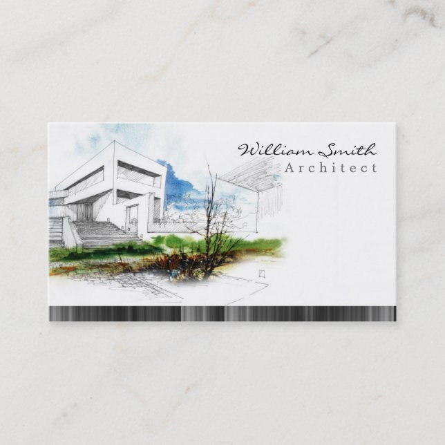 Architect Business Card (Front)