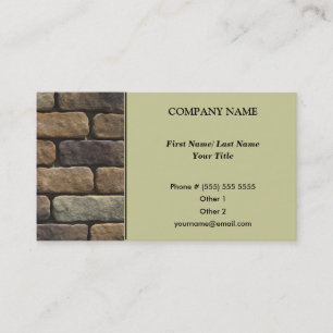 Architect Business Card