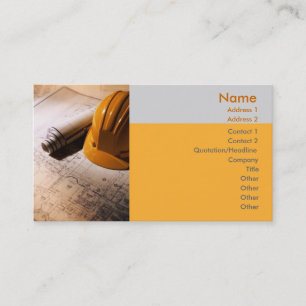 Architect Business Card
