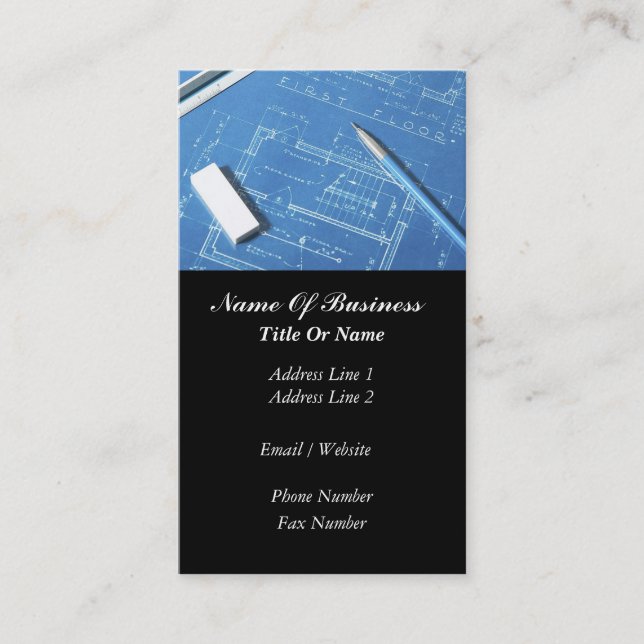 Architect Business Card (Front)