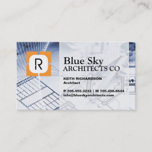 ARCHITECT COMPANY BUSINESS CARD