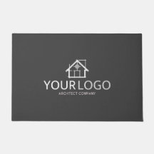 Architect Company Startup Business Logo Branding Doormat