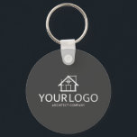 Architect Company Startup Business Logo Keychain<br><div class="desc">Architect Company Startup Business Logo keychain is so you know which key id for your office and never mistake keys.</div>