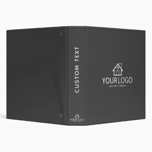 Architect Company Startup Business Logo Stationery Binder