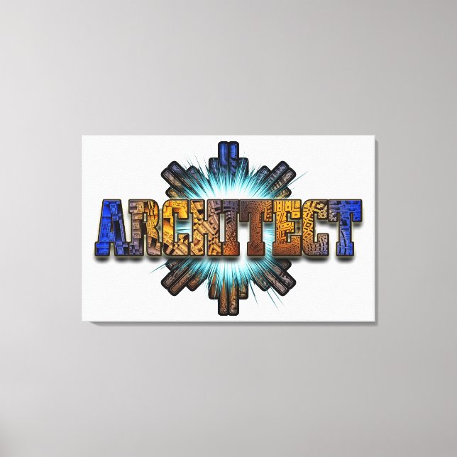 Architect DTW Architects Merch Canvas Print (Front)
