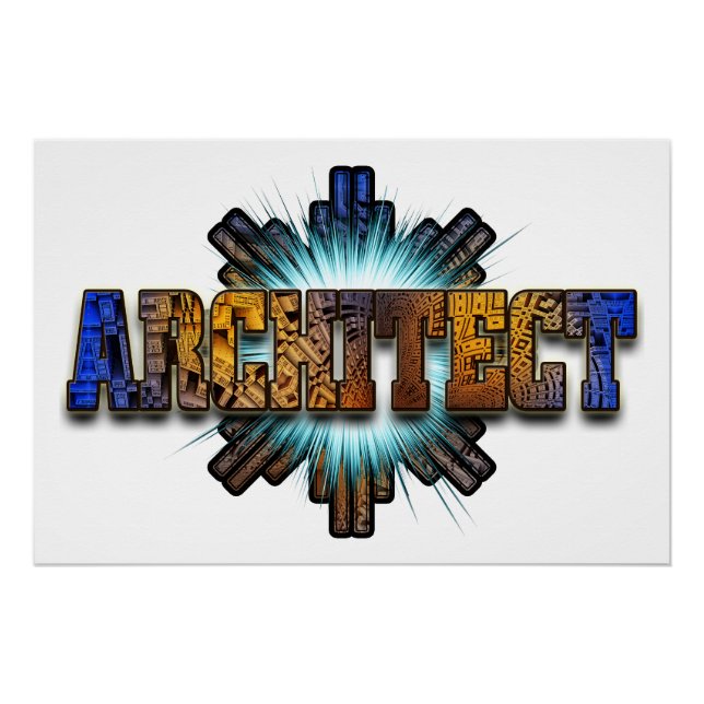 Architect DTW Architects Merch Poster (Front)