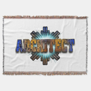 Architect DTW Architects Merch Throw Blanket