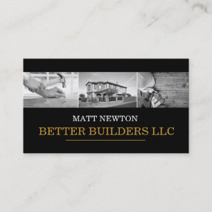 Architect Engineering ContractorConstruction Business Card