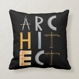 Architect Gifts Architecture Students Throw Pillow
