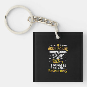 Architect Gifts Keychain