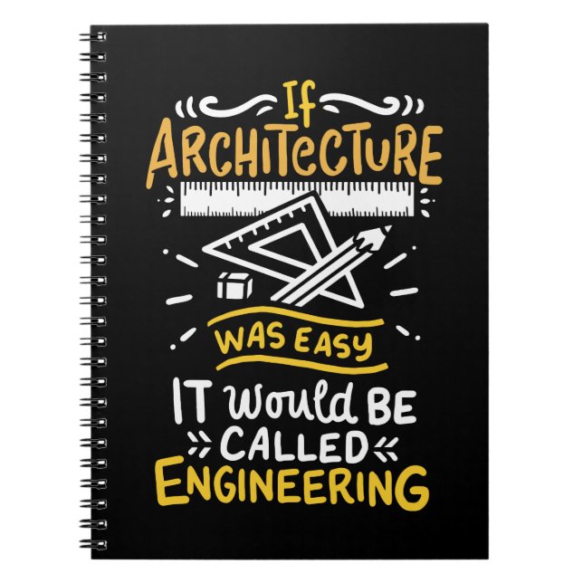 Architect Gifts Notebook (Front)