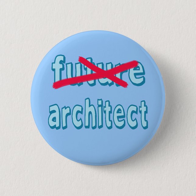 Architect Graduate Products 2 Inch Round Button (Front)