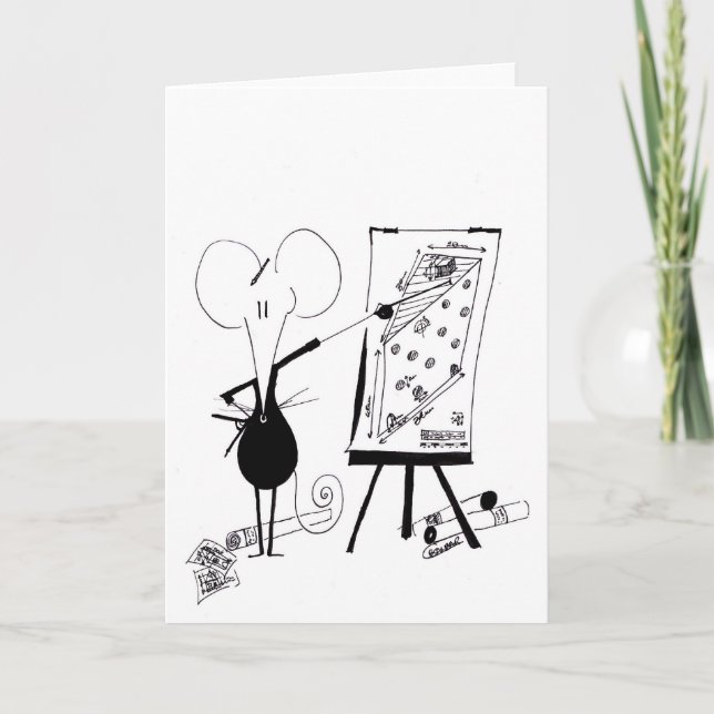 Architect Greeting Card (Front)