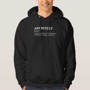 Architect Humour Men’s Hoodie – Funny Definition