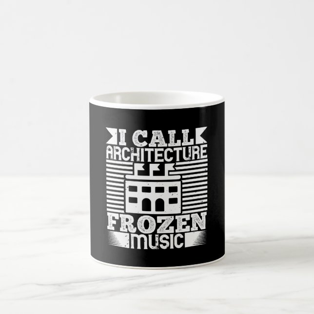 Architect - I Call Architecture Frozen Music Coffee Mug (Center)