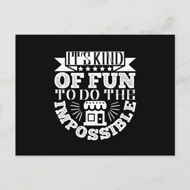 Architect -It's A Kind Of Fun To Do The Impossible Postcard (Front)