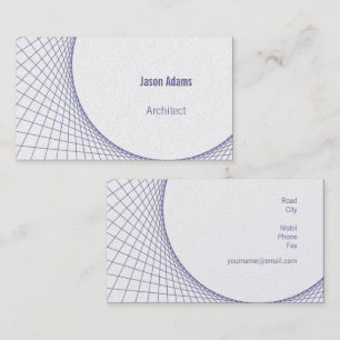 Architect Modern Business Card