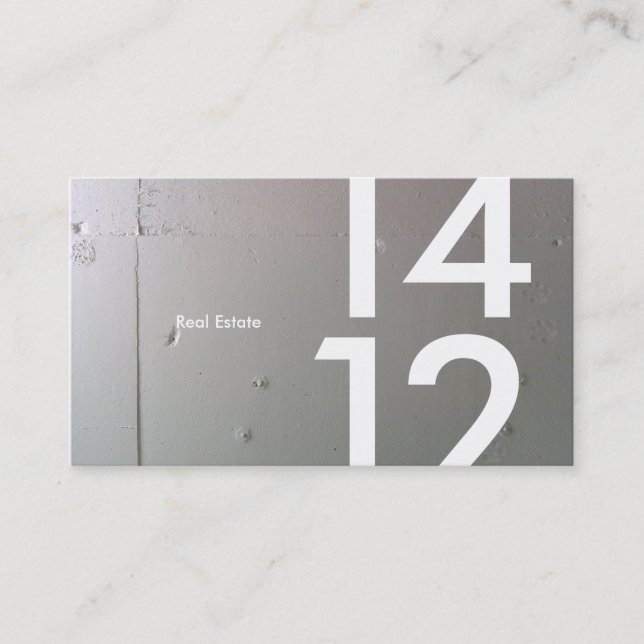 Architect/Realtor/Contractor/Builder Business Card (Front)