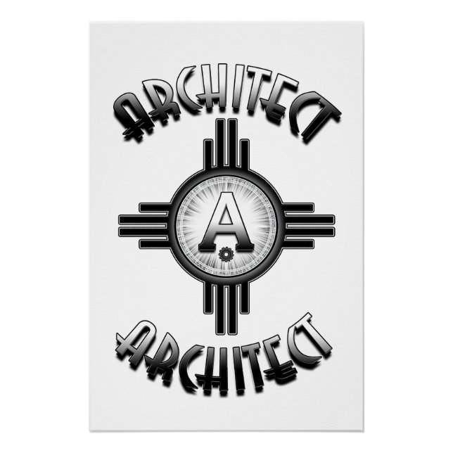 Architect Retro - Architects Merch Poster (Front)