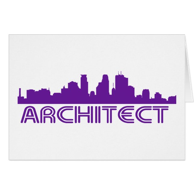 Architect Skyline design! (Front Horizontal)