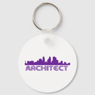 Architect Skyline design! Keychain
