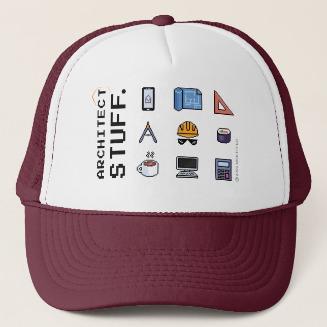 Architect Stuff trucker cap (Front)