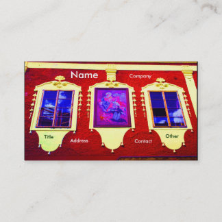 Architect Windows V Business Card