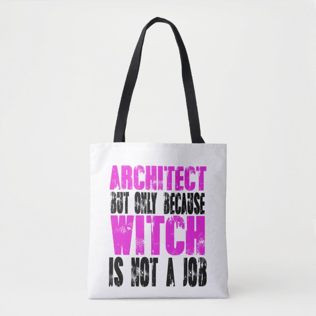 Architect Witch Tote Bag (Front)