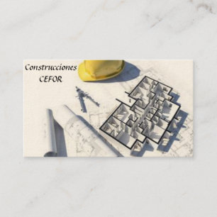 Architecte - Constructeur - Carte de Visite