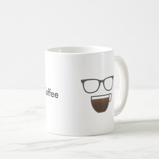 Architecte sur la tasse de logo de café (Devant droit)