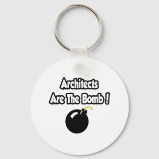 Architects Are The Bomb! Keychain