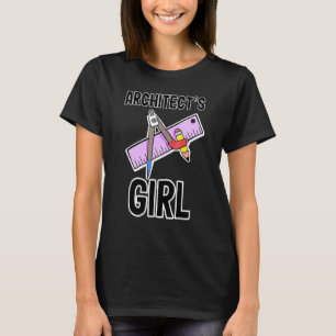 Architect's Girl Architects Dad And Mom Present T-Shirt