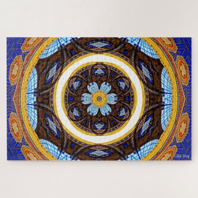 Architectural Abstract Jigsaw Puzzle (Horizontal)