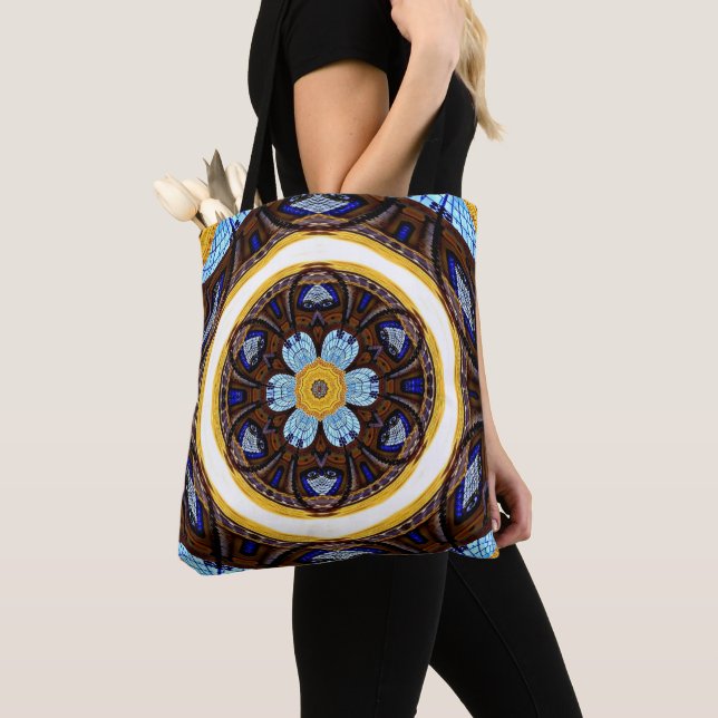 Architectural Abstract Tote Bag (Close Up)