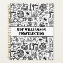 Architectural Blueprint Engineer noir et blanc