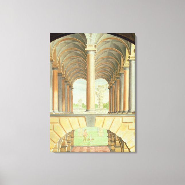 Architectural Capriccio Canvas Print (Front)