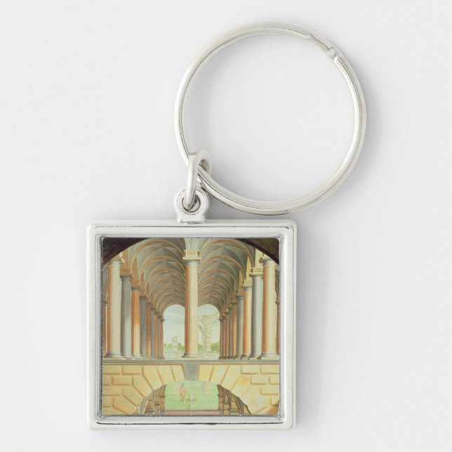 Architectural Capriccio Keychain (Front)