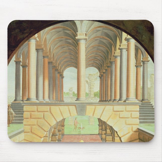 Architectural Capriccio Mouse Pad (Front)
