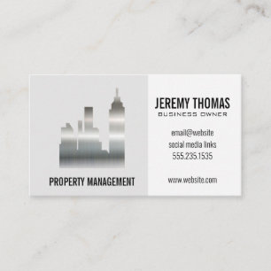 Architectural Construction Metal Building Business Card